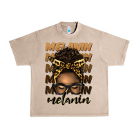 French Oak melanin afro messy bun Urban Heavy Tee - Artiststas