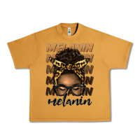 Peanut Butter melanin afro messy bun Urban Heavy Tee - Artiststas