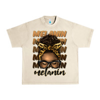 Sandshell melanin afro messy bun Urban Heavy Tee - Artiststas