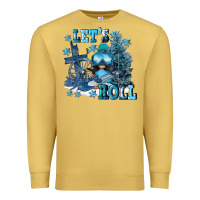 Antique Gold let's roll Premium Sweatshirt - FaDigitalArtStudio