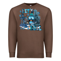 Chestnut let's roll Premium Sweatshirt - FaDigitalArtStudio