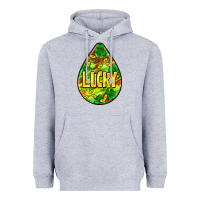 Heather Grey St.patrick's teardrop earrings Heavyweight Hoodie - FaDigitalArtStudio