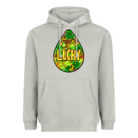 Moon Dust St.patrick's teardrop earrings Heavyweight Hoodie - FaDigitalArtStudio