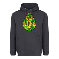 Smoke St.patrick's teardrop earrings Heavyweight Hoodie - FaDigitalArtStudio
