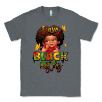 Charcoal Heather i am black history juneteenth Classic Tee - LillyAllenDesigns
