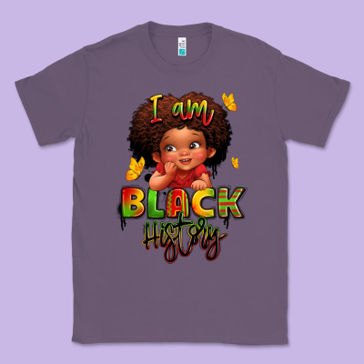 I Am Black History Juneteenth Classic Tee Designed By Lillyallendesigns