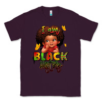 Plum i am black history juneteenth Classic Tee - LillyAllenDesigns