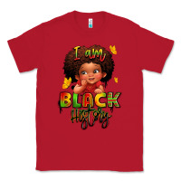 Red i am black history juneteenth Classic Tee - LillyAllenDesigns