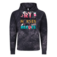 Cloud Black rt because nurses need heroes Vintage Hoodie - LillyAllenDesigns