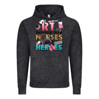 Vintage Black rt because nurses need heroes Vintage Hoodie - LillyAllenDesigns