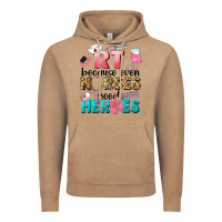 Vintage Coffee rt because nurses need heroes Vintage Hoodie - LillyAllenDesigns