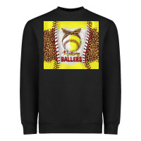 Black raising ballers with baseball and softball leopard tumbler tbs Heavyweight Sweatshirt - TumblerDesignByShophia