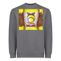 Raising Ballers With Baseball And Softball Leopard Tumbler Tbs Heavyweight Sweatshirt | Teevron
