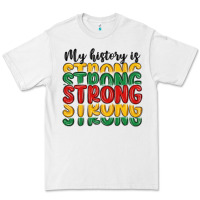 White my history is strong Premium Tee - MaliasSmallBusiness