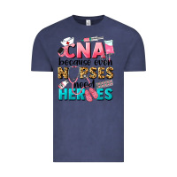 Vintage Denim Western CNA Because Nurses Need Heroes Vintage Tee - LillyAllenDesigns