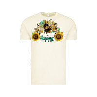 Vintage Arctic bee happy honey comb Vintage Tee - JahusDesignShop