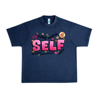 Navy self love Urban Heavy Tee - Artiststas
