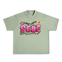 Oil Green self love Urban Heavy Tee - Artiststas