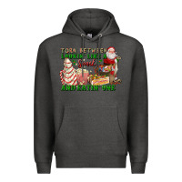 Charcoal Heather torn between lookin like a snack and eatin one Premium Hoodie - FaDigitalArtStudio