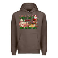 Coffee torn between lookin like a snack and eatin one Premium Hoodie - FaDigitalArtStudio