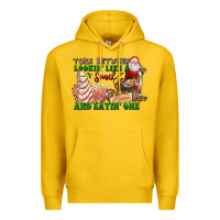 Lemon torn between lookin like a snack and eatin one Premium Hoodie - FaDigitalArtStudio