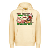 Pina Colada torn between lookin like a snack and eatin one Premium Hoodie - FaDigitalArtStudio