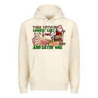 Sandshell torn between lookin like a snack and eatin one Premium Hoodie - FaDigitalArtStudio