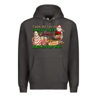 Smoke torn between lookin like a snack and eatin one Premium Hoodie - FaDigitalArtStudio