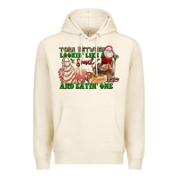 Tofu torn between lookin like a snack and eatin one Premium Hoodie - FaDigitalArtStudio