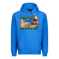 True Royal torn between lookin like a snack and eatin one Premium Hoodie - FaDigitalArtStudio