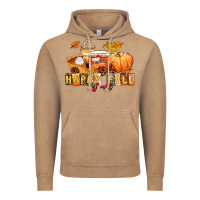 Vintage Coffee happy fall y'all Vintage Hoodie - LillyAllenDesigns