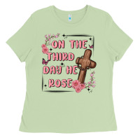 Matcha on the third day  he rose Ladies Tee - MaliasSmallBusiness