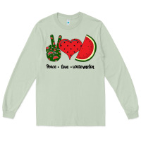 Matcha Peace Love Watermelon Long Sleeve Tee - Bettercallsaul
