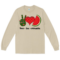 Mushroom Peace Love Watermelon Long Sleeve Tee - Bettercallsaul