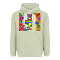 Matcha LGBTQ+ Pride With Flower Tumbler Heavyweight Hoodie - BundleAndBundleShop