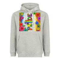 Moon Dust LGBTQ+ Pride With Flower Tumbler Heavyweight Hoodie - BundleAndBundleShop