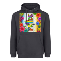 Lgbtq+ Pride With Flower Tumbler Heavyweight Hoodie | Teevron