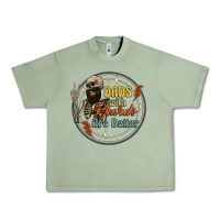 Oil Green dads with beards are better Urban Heavy Tee - Artiststas