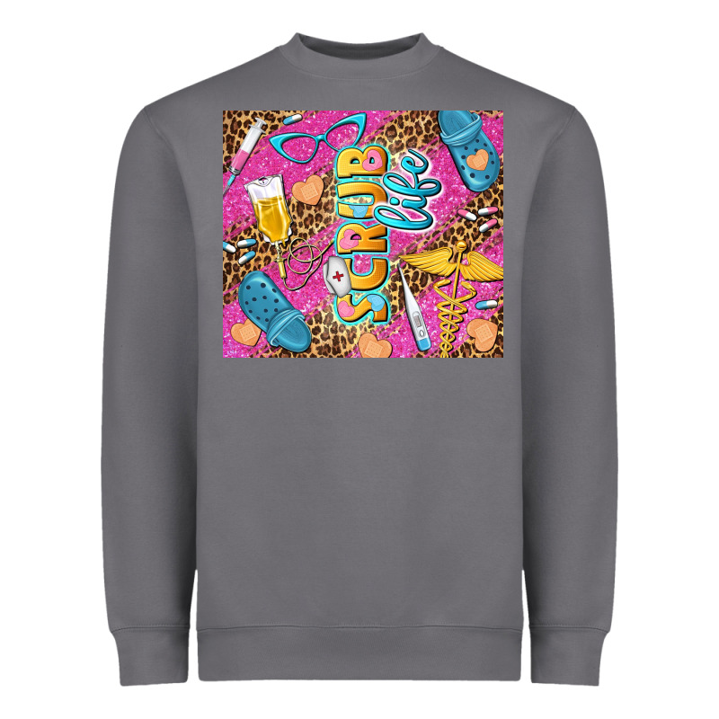 Scrub Life Tumbler Tbs Heavyweight Sweatshirt by TumblerDesignByShophia | Teevron