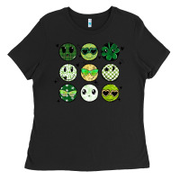 Black funny st patrick's day Ladies Tee - MaliasSmallBusiness