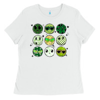 White funny st patrick's day Ladies Tee - MaliasSmallBusiness