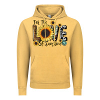Vintage Mustard for the love of sunshine Vintage Hoodie - LillyAllenDesigns