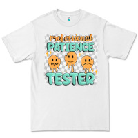 White professional patience Premium Tee - MaliasSmallBusiness