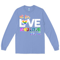 Colony Blue All For Love And Love For All Long Sleeve Tee - Bettercallsaul
