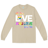Mushroom All For Love And Love For All Long Sleeve Tee - Bettercallsaul