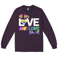 Plum All For Love And Love For All Long Sleeve Tee - Bettercallsaul