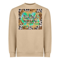 Mushroom mama tried with leopard and cowhide tumbler tbs Heavyweight Sweatshirt - TumblerDesignByShophia
