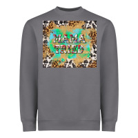 Storm mama tried with leopard and cowhide tumbler tbs Heavyweight Sweatshirt - TumblerDesignByShophia