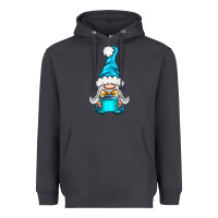 Smoke winter gnome with gift Heavyweight Hoodie - BundleAndBundleShop