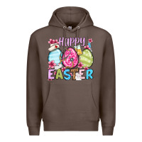 Coffee Happy Easter eggs Premium Hoodie - OliviaCreatesArt